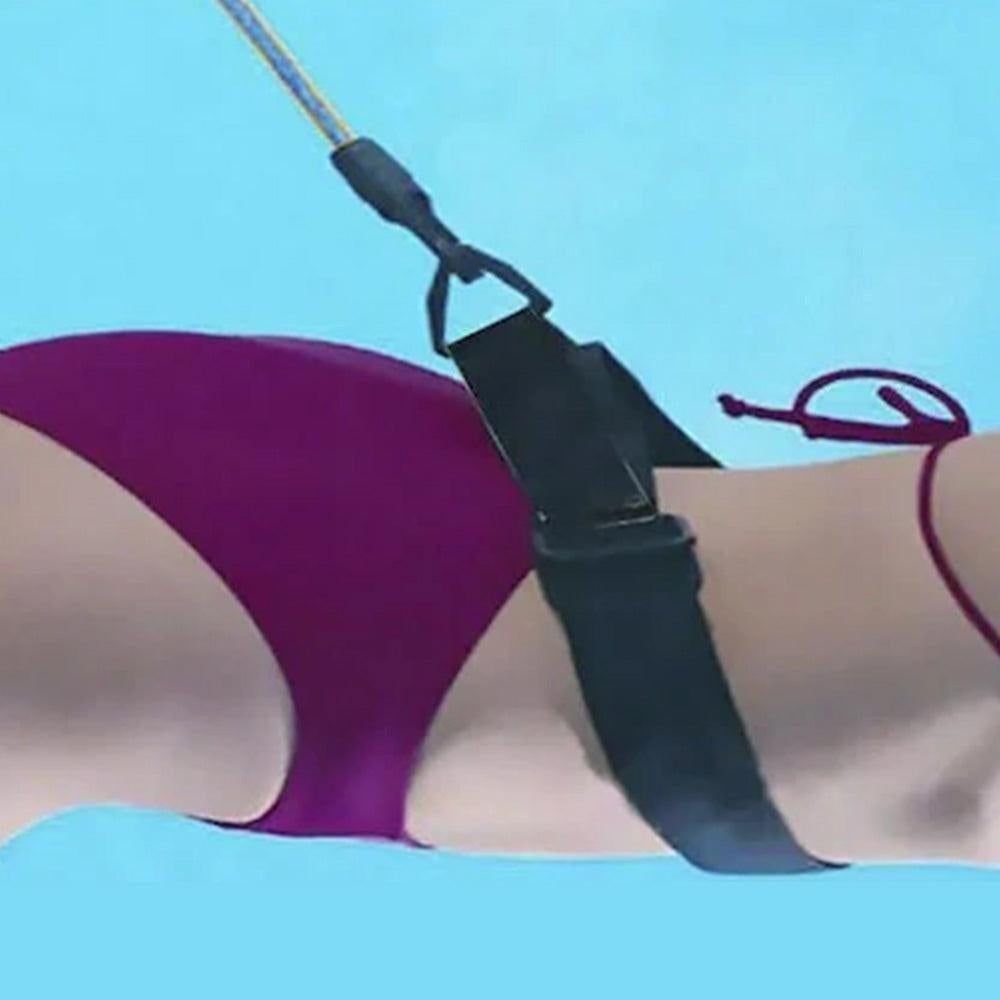 Elastic Swimming Training Band Set Adjustable Pool Swim Training Tether Swim Resistance Band Training Belt V1308-DSZKI-241-1