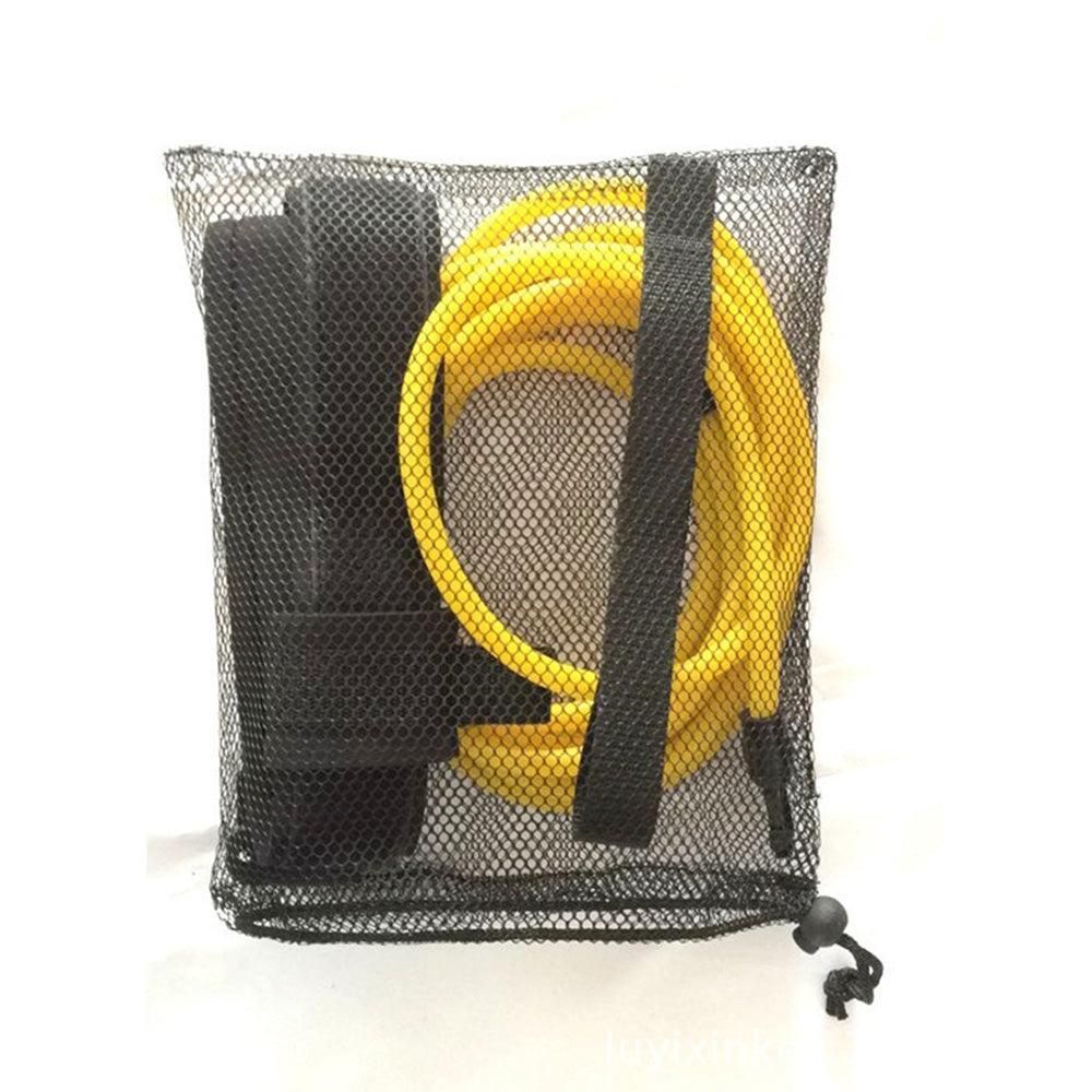Elastic Swimming Training Band Set Adjustable Pool Swim Training Tether Swim Resistance Band Training Belt V1308-DSZKI-241-2