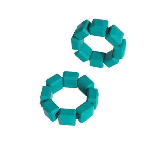 Pair of Silicone Wrist Ankle Weights Unisex Strength Training Set for Walking Running Gym Green V1308-DSZKI-246-4