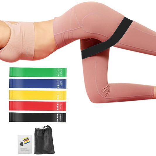 TPE Resistance Loop Exercise Bands for Fitness Strength Training Yoga and Home Gym Multicolor V1308-DSZKI-247-1