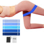 TPE Resistance Loop Exercise Bands for Fitness Strength Training Yoga and Home Gym Blue V1308-DSZKI-247-2