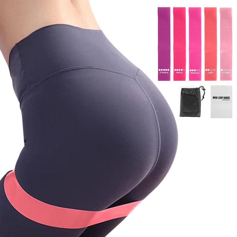 TPE Resistance Loop Exercise Bands for Fitness Strength Training Yoga and Home Gym Blue V1308-DSZKI-247-2