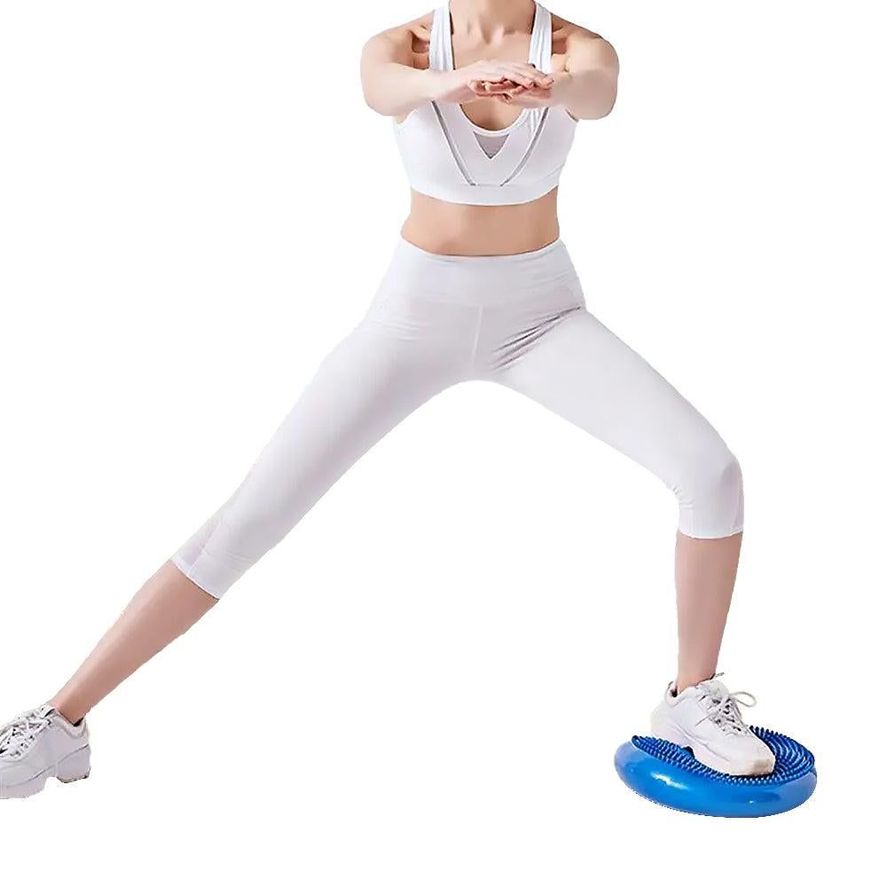 Yoga Training Mat Exercise Balance Stability Cushion Yoga Training Accessories Blue V1308-DSZKI-249-1