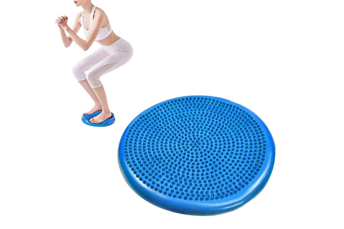 Yoga Training Mat Exercise Balance Stability Cushion Yoga Training Accessories Blue V1308-DSZKI-249-1