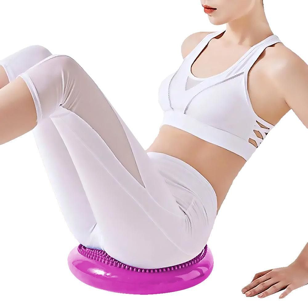 Yoga Training Mat Exercise Balance Stability Cushion Yoga Training Accessories Rose Red V1308-DSZKI-249-2