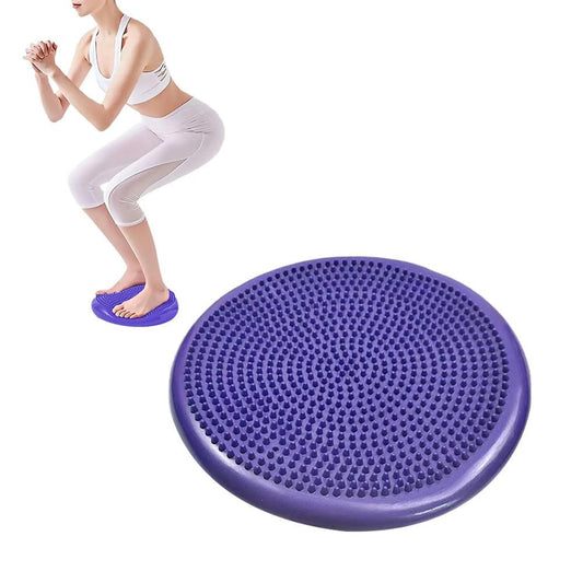 Yoga Training Mat Exercise Balance Stability Cushion Yoga Training Accessories Purple V1308-DSZKI-249-3