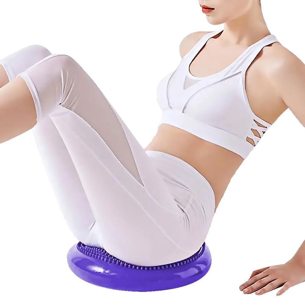 Yoga Training Mat Exercise Balance Stability Cushion Yoga Training Accessories Purple V1308-DSZKI-249-3