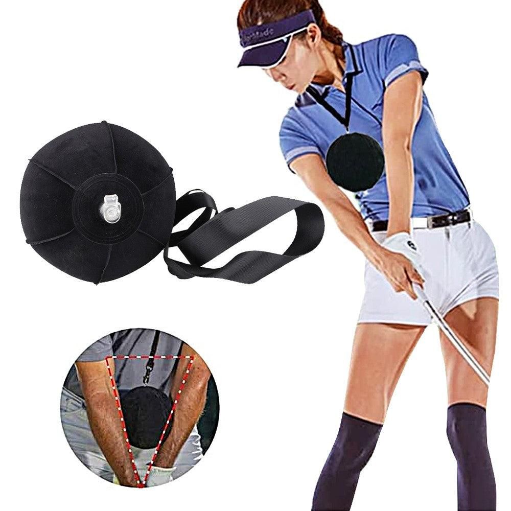 Inflatable Golf Impact Ball Golf Swing Trainer Aid Pratice Posture Correction Adjustable Arm Motion Guide V1308-DSZKI-250