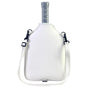 Pickleball Paddle Bag with Adjustable Shoulder Strap and Hanging Hook White V1308-DSZKI-253-2