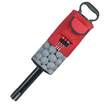 Portable Golf Ball Retriever Shag Bag - Holds Up to 70 Balls Red V1308-DSZKI-254-2