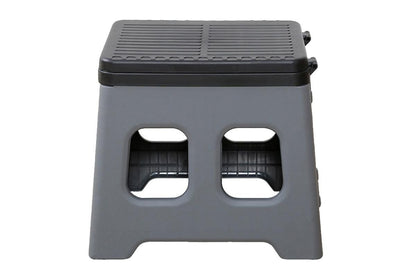 Portable Folding Toilet for Camping & Travel - Grey V1308-DSZKI-26-1