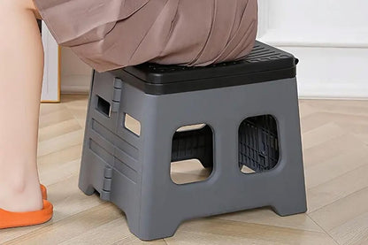 Portable Folding Toilet for Camping & Travel - Grey V1308-DSZKI-26-1