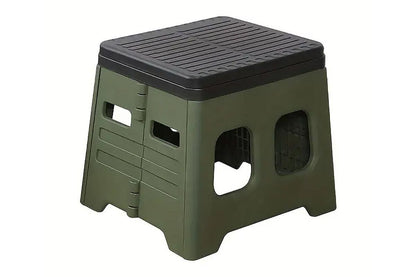 Portable Folding Toilet for Camping & Travel - Green V1308-DSZKI-26-2