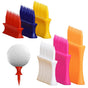 60Pcs Set Plastic Golf Castle Tees Step Down Colorful Tees for Practice V1308-DSZKI-264