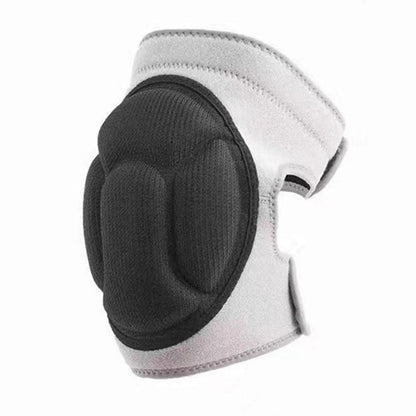 Pair of Knee Pads Anti-Slip Knee Protector Braces for Work Sports Grey - S V1308-DSZKI-267-1