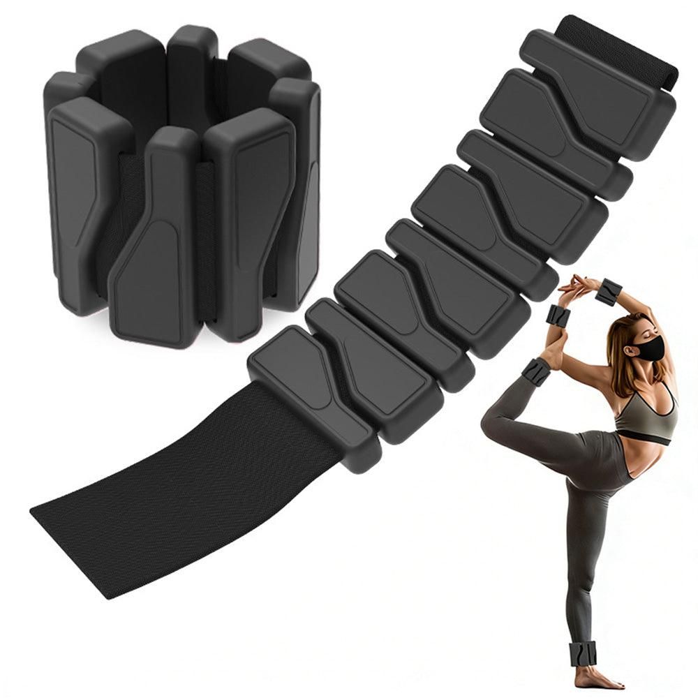 Weighted Silicone Wrist Bands Adjustable for Exercise Fitness & Strength Purple V1308-DSZKI-276-2