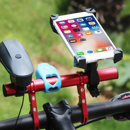 20cm Aluminum Alloy Bicycle Handlebar Extender Mount for Bike Accessories Red V1308-DSZKI-278-1