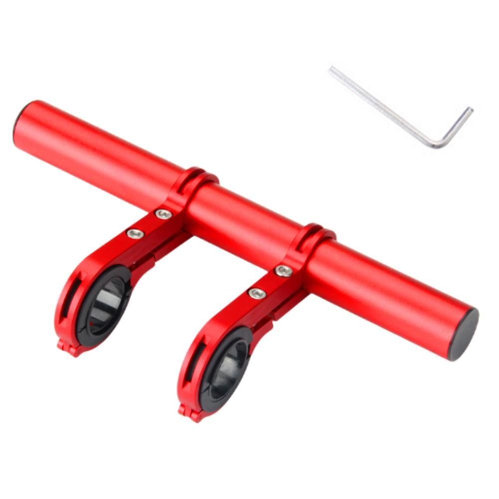 20cm Aluminum Alloy Bicycle Handlebar Extender Mount for Bike Accessories Red V1308-DSZKI-278-1