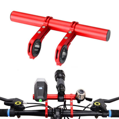 20cm Aluminum Alloy Bicycle Handlebar Extender Mount for Bike Accessories Red V1308-DSZKI-278-1