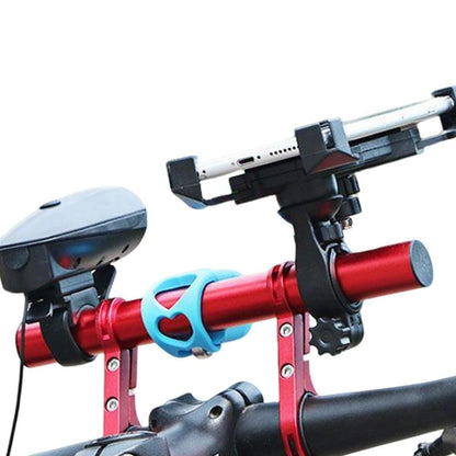 20cm Aluminum Alloy Bicycle Handlebar Extender Mount for Bike Accessories Red V1308-DSZKI-278-1