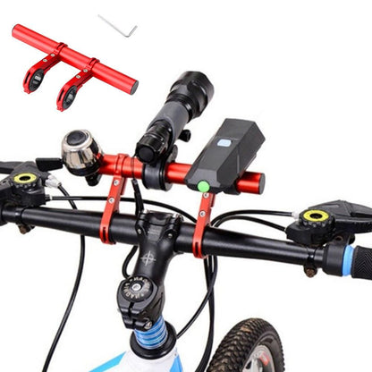 20cm Aluminum Alloy Bicycle Handlebar Extender Mount for Bike Accessories Black V1308-DSZKI-278-2