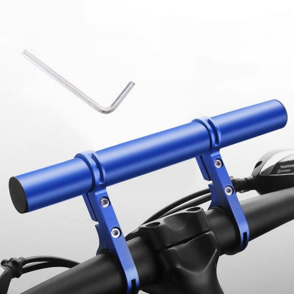 20cm Aluminum Alloy Bicycle Handlebar Extender Mount for Bike Accessories Blue V1308-DSZKI-278-3