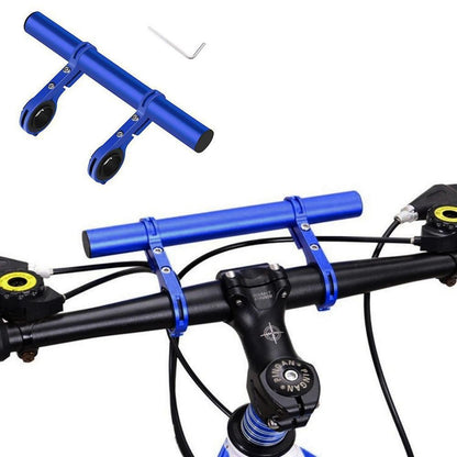 20cm Aluminum Alloy Bicycle Handlebar Extender Mount for Bike Accessories Blue V1308-DSZKI-278-3