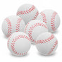 Soft PU Training Baseball 6Pcs Indoor Lightweight Pract Sports Ball Set V1308-DSZKI-286