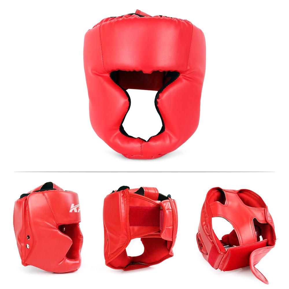 Kickboxing Head Gear for Adults/ MMA Training Spng Maal Arts Boxing Helmet - Blue S V1308-DSZKI-289-1