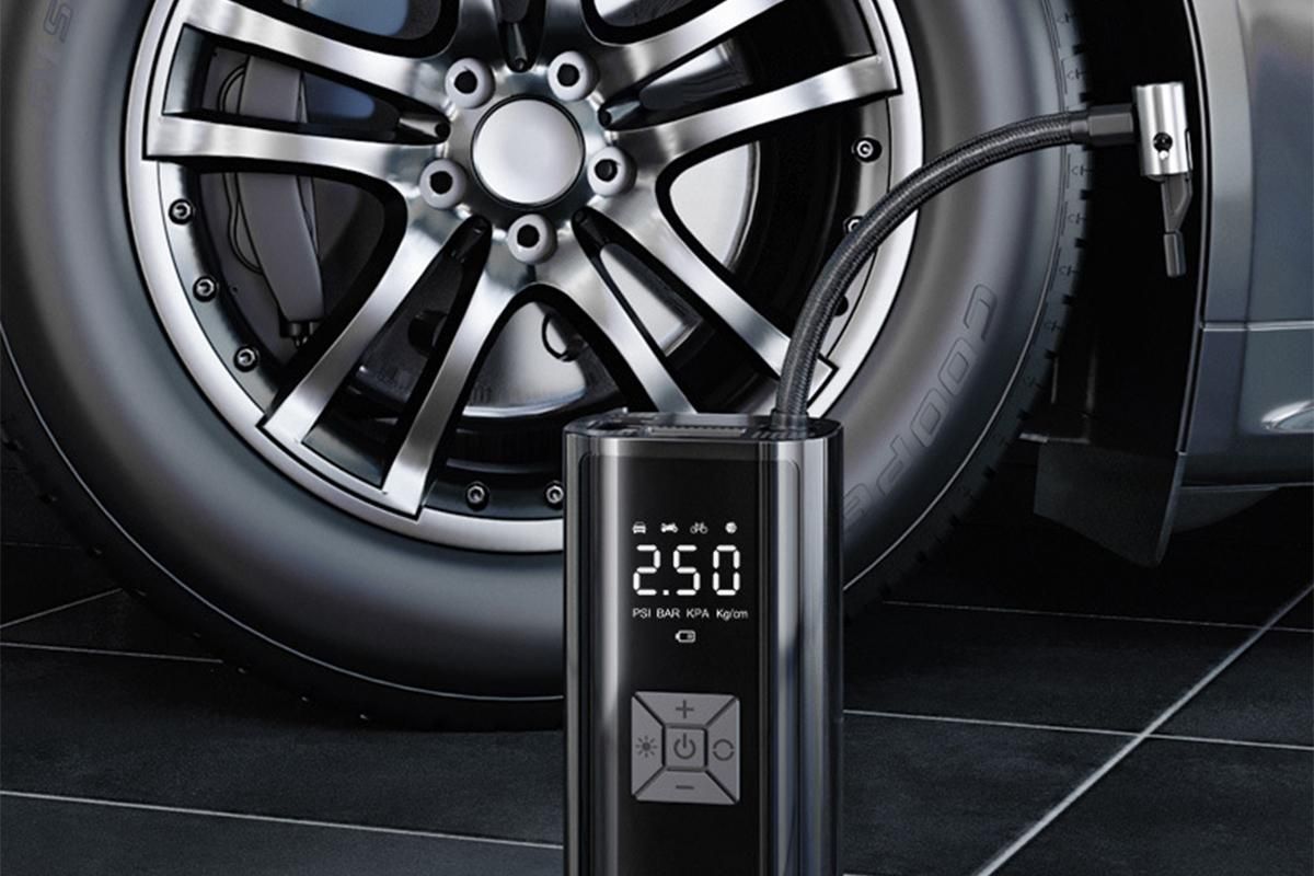Electric Car Air Pump with Digital Display V1308-DSZKI-29