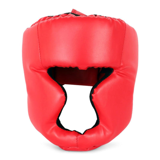 Kickboxing Head Gear for Adults/ MMA Training Spng Maal Arts Boxing Helmet - Red S V1308-DSZKI-290-1
