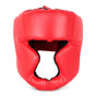 Kickboxing Head Gear for Adults/ MMA Training Spng Maal Arts Boxing Helmet - Red S V1308-DSZKI-290-1