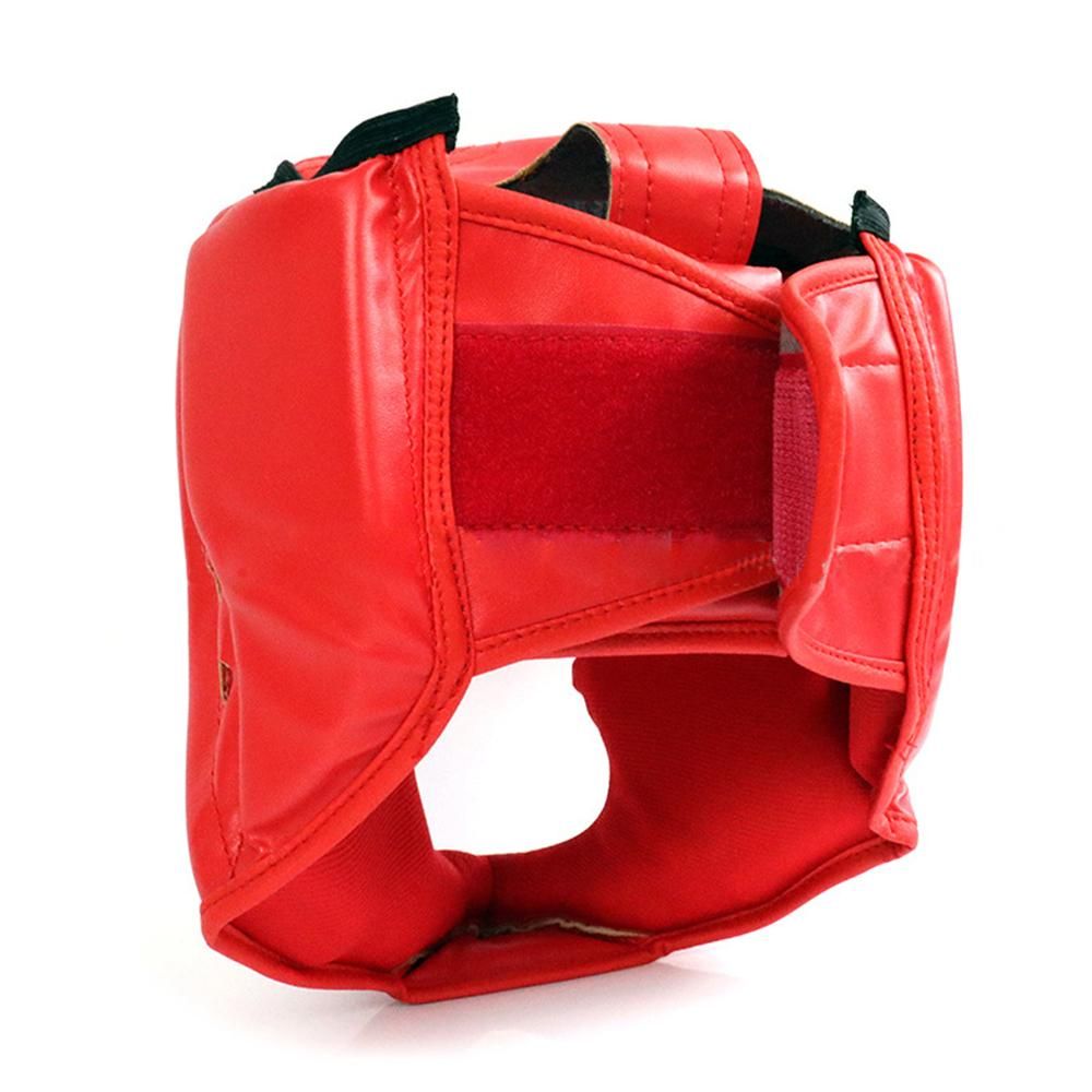 Kickboxing Head Gear for Adults/ MMA Training Spng Maal Arts Boxing Helmet - Red S V1308-DSZKI-290-1