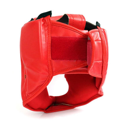 Kickboxing Head Gear for Adults/ MMA Training Spng Maal Arts Boxing Helmet - Red S V1308-DSZKI-290-1