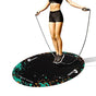 1pc Rubber Skipping Rope Mat 90x120cm Non-Slip Oval Anti-Wear Floor Mat V1308-DSZKI-292