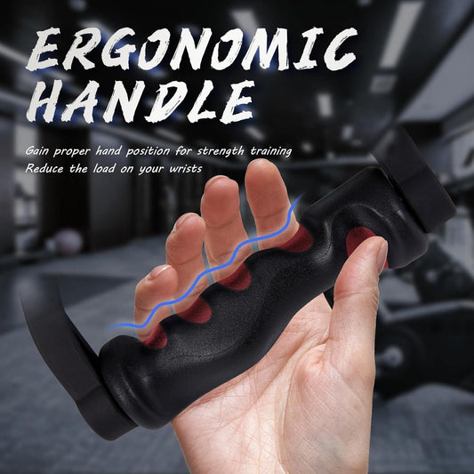 1 Piece Black Dual D-Tension Grip Removable V-Triangle Rod Home Gym V1308-DSZKI-293