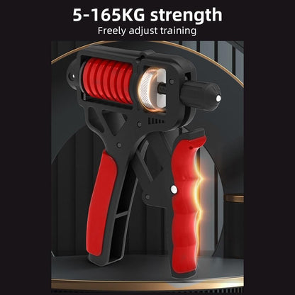 Adjustable Hand Grip Strength Trainer w/ Ergonomic Design 5-165KG V1308-DSZKI-299