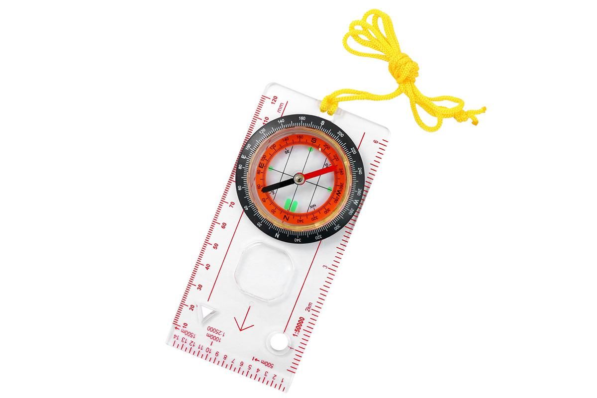 Professional Compass with Map Scale Multifunctional Baseplate V1308-DSZKI-30