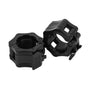 Barbell Clamps Black 2 Inch Quick Release Weight Bar Collars 1 Pair V1308-DSZKI-303