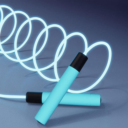 Glowing Skipping Rope Blue 2.8m Jump Rope 160g V1308-DSZKI-304