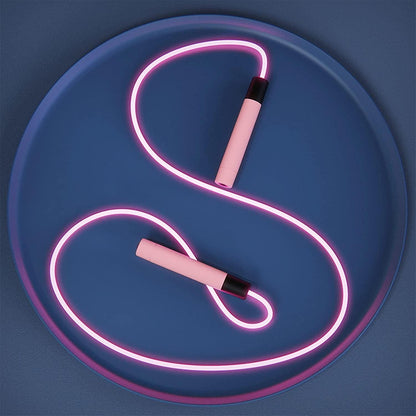 Glowing Skipping Rope Blue 2.8m Jump Rope 160g V1308-DSZKI-304