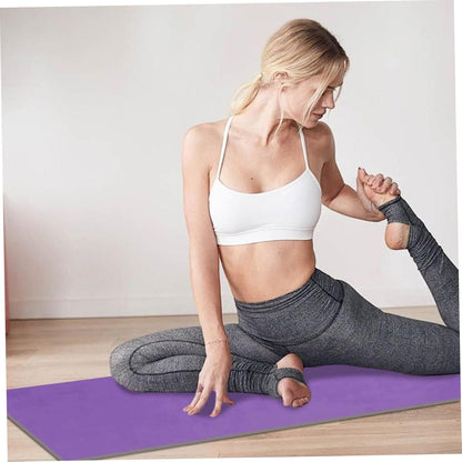 Non-slip High Temperature Yoga Towel Blue 183x63cm Microfiber 1pc V1308-DSZKI-305