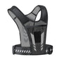 Reflective Running Vest One Size Mesh Lightweight Adjustable Breathable with Phone Pocket 1pc V1308-DSZKI-306