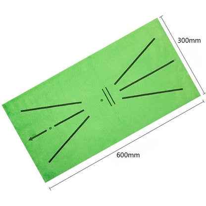Golf Hitting Mat for Swing Detection Batting Portable Golf Pract Training Rug 24x12Inch V1308-DSZKI-310