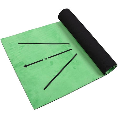Golf Hitting Mat for Swing Detection Batting Portable Golf Pract Training Rug 24x12Inch V1308-DSZKI-310