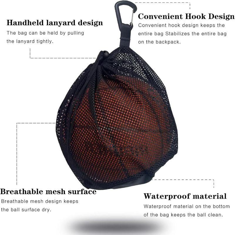 Basketball net bag, football bag, ball bag, drawstring net bag, special for training, can hold balls V1308-DSZKI-315