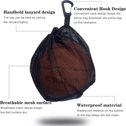 Basketball net bag, football bag, ball bag, drawstring net bag, special for training, can hold balls V1308-DSZKI-315