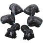 6Pcs Protective Gear Set Knee Elbow Wrist Guards for Skateboard Cycling Riding - S V1308-DSZKI-316-1