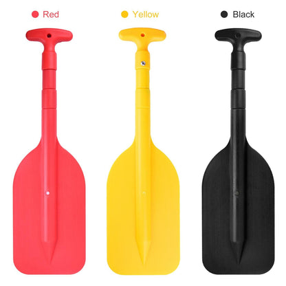 Collapsible Telescopic Mini Boat Paddle, Portable Adjustable Kayak Paddle Yellow V1308-DSZKI-321-2