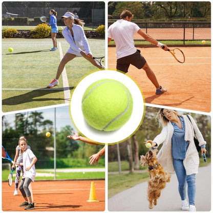 12 Pack Soft Training Tennis Balls, Low Pressure Pract Balls for Daily Training - Pink V1308-DSZKI-325-1